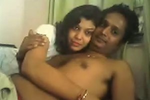 Horny Amateur Indian Mature Couple Spooning In Front Of Webcam